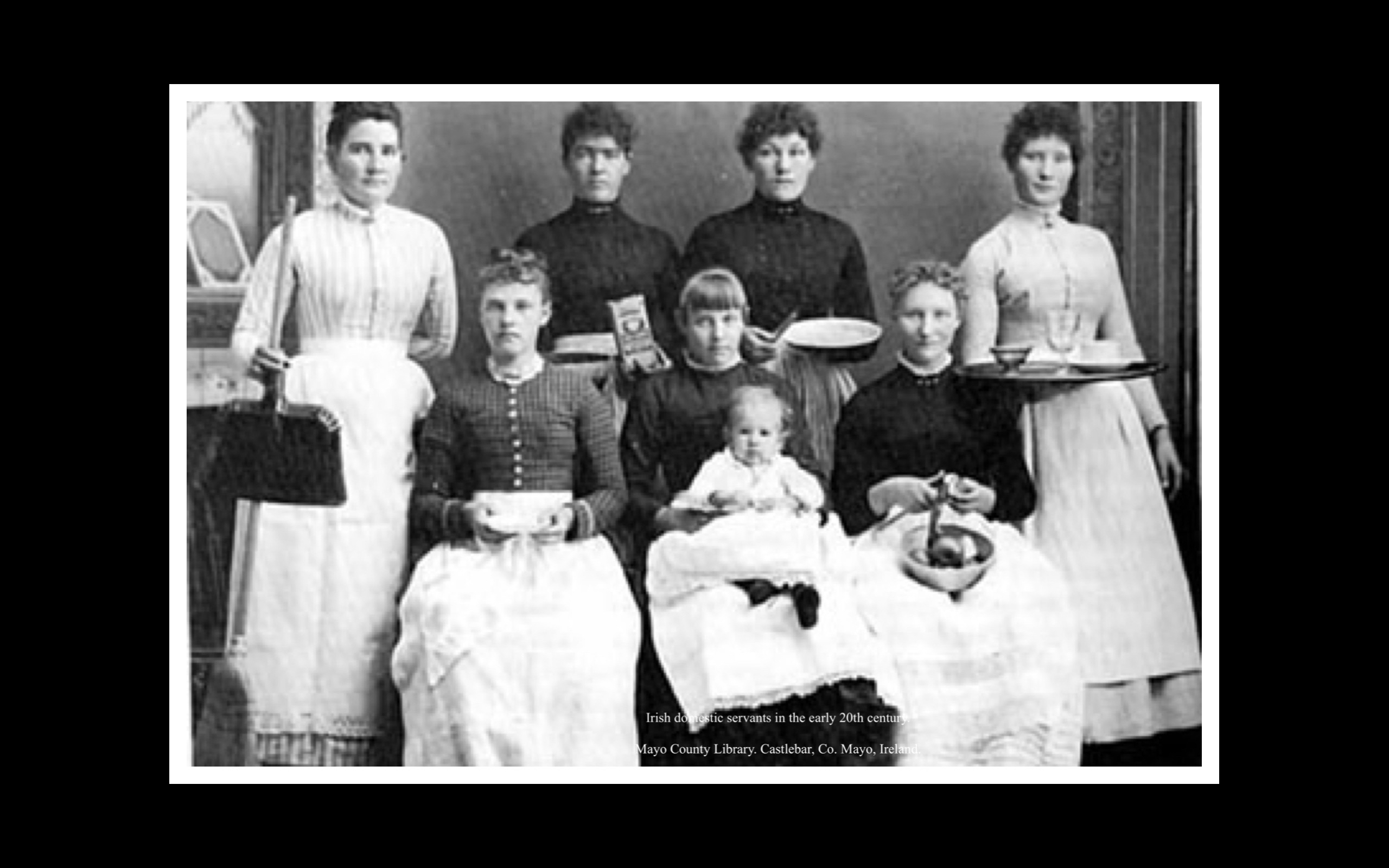 Female Irish Servants in America