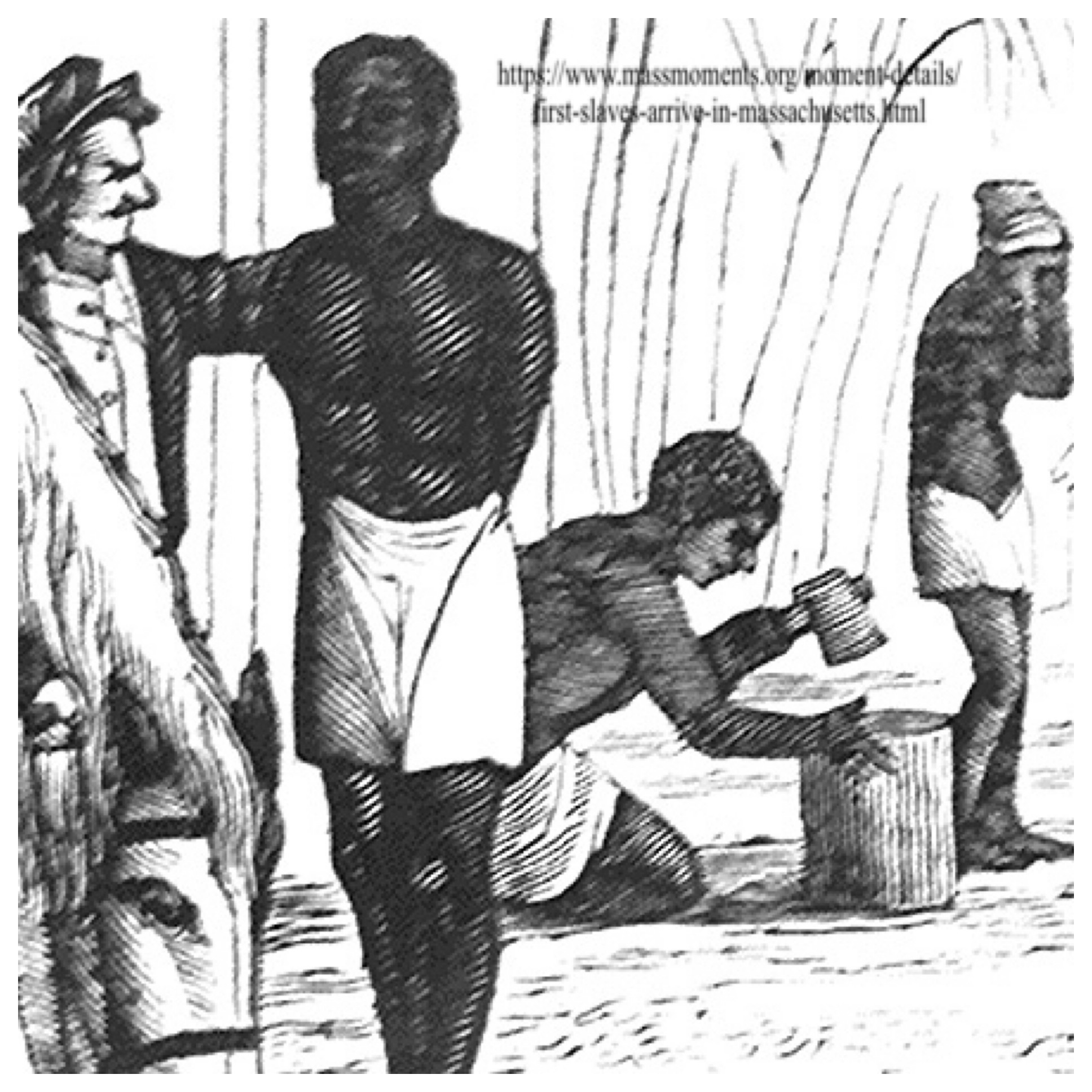 First Slaves Arrive in Massachusetts