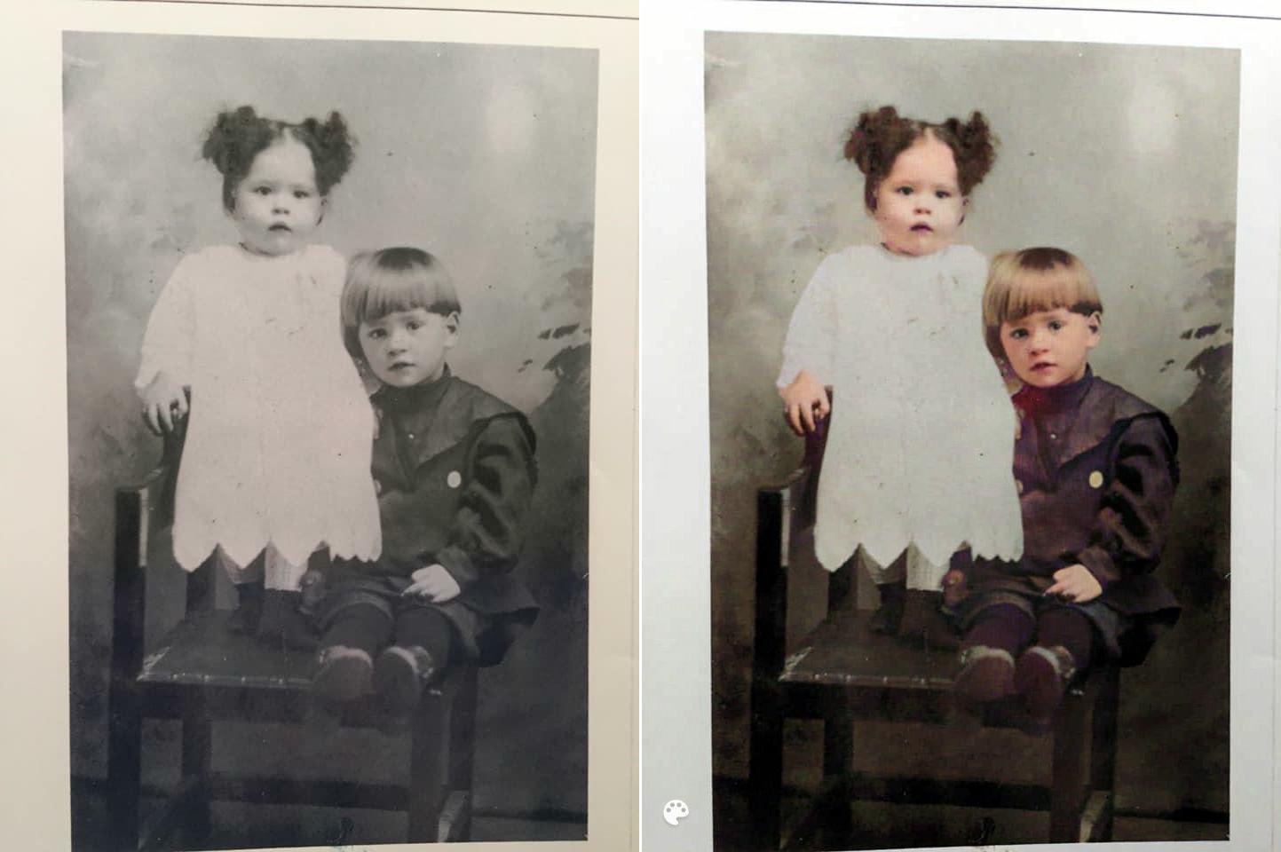 Colorize your old black and white photos