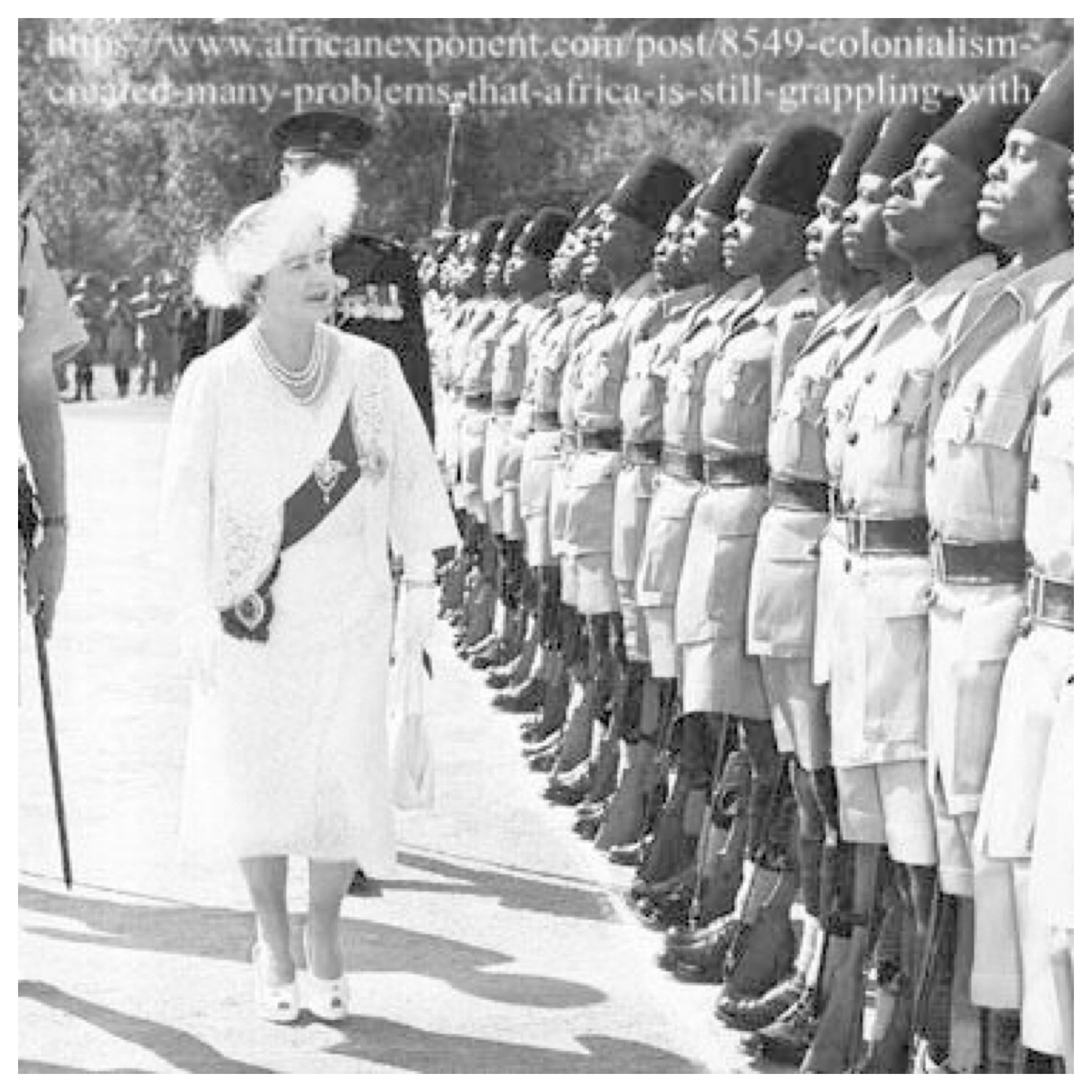 The Queen Mother in Africa