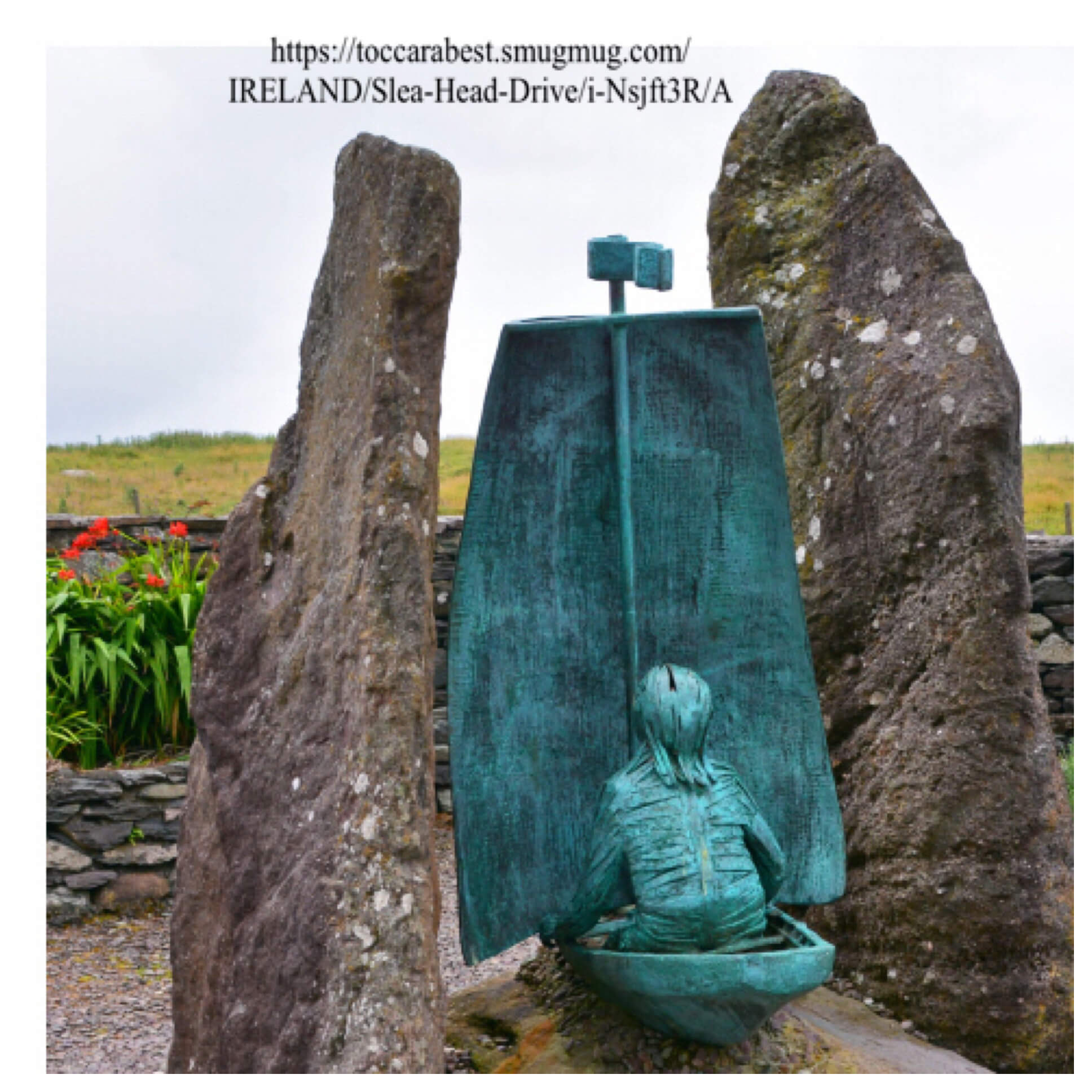 Saint Brenden took a grand voyage from Dingle, Ireland.